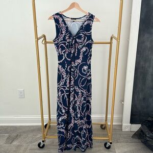 Blue maxi dress